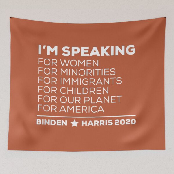 Item preview, I'M SPEAKING BIDEN HAIRRIS 2020 designed and sold by SnowStore98.