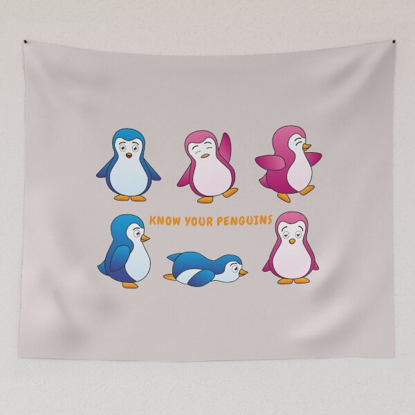 Item preview, know your penguins designed and sold by nabilaze.