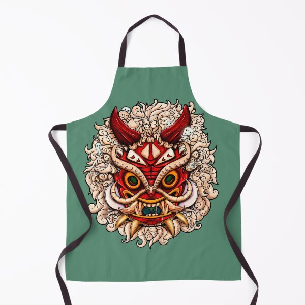 Item preview, Oni mask designed and sold by Verónica Alcalde Laserna.