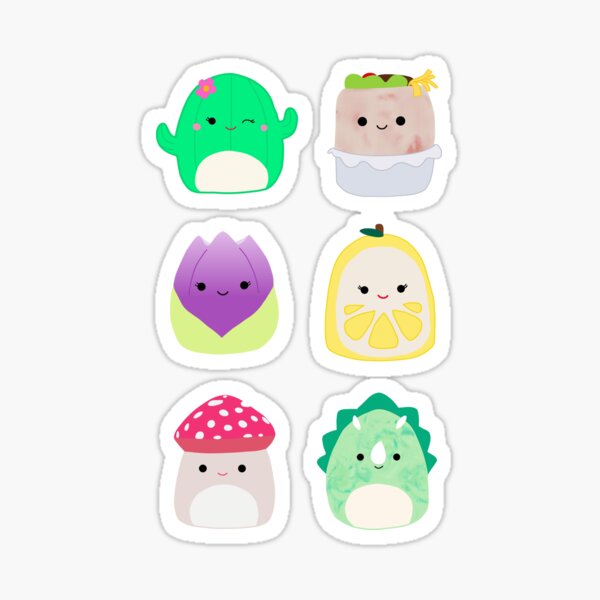Squishmallow Variety Pack Sticker