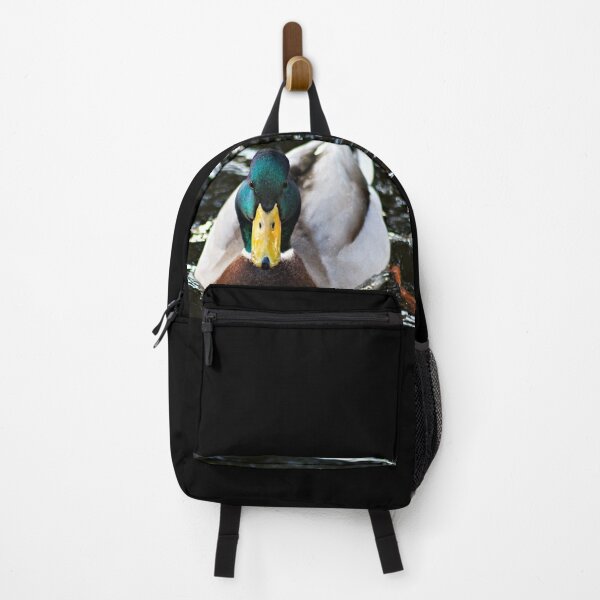 Item preview, Mallard Duck Swimming Bird Portrait Closeup designed and sold by Anna Lemos.