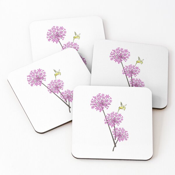 Item preview, Hummingbird and flowers designed and sold by gracefullizard.
