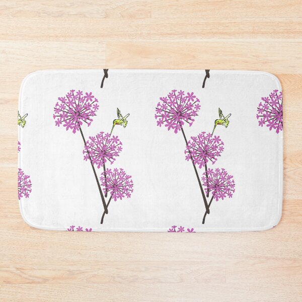 Item preview, Hummingbird and flowers designed and sold by gracefullizard.