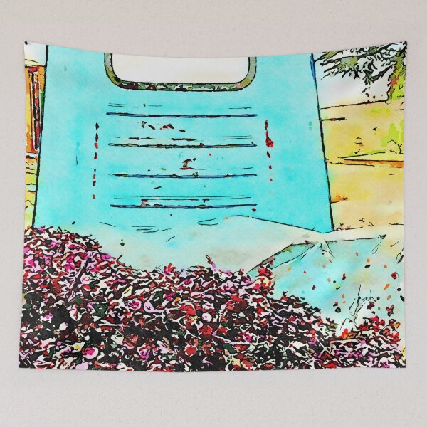 Item preview, Hortus Conclusus: pomace into blue three-wheeler designed and sold by Giuseppe Cocco.
