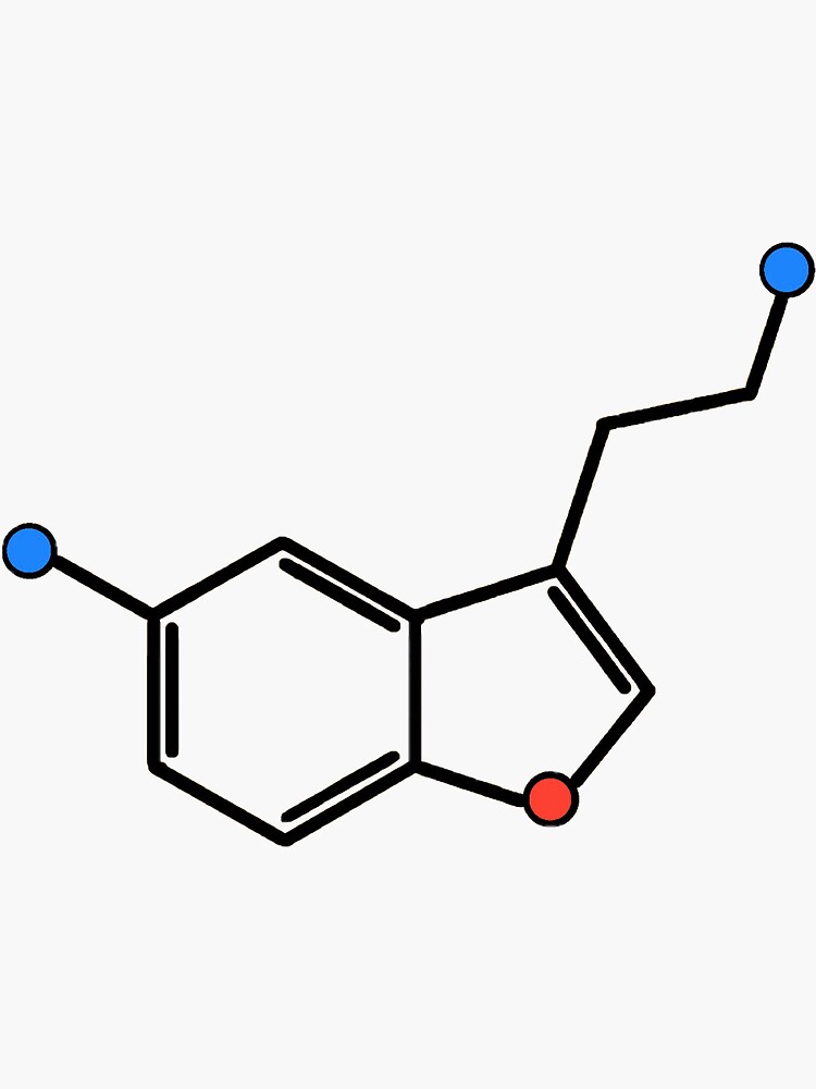 Polyamorous Serotonin Molecule by polyphiliashop