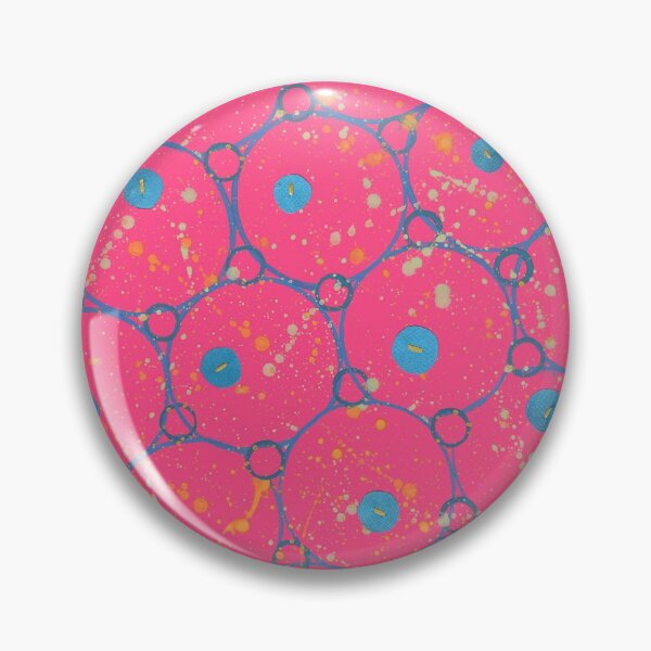 Artikelvorschau, Kreise Hot Pink Muster entworfen und verkauft von MitaDreamDesign.