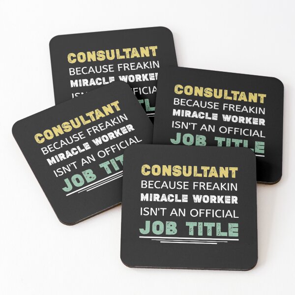Item preview, Consultant Job title,Management consultant gift idea,Medical consultant,Gift Consultant job Description designed and sold by Essakhi12.