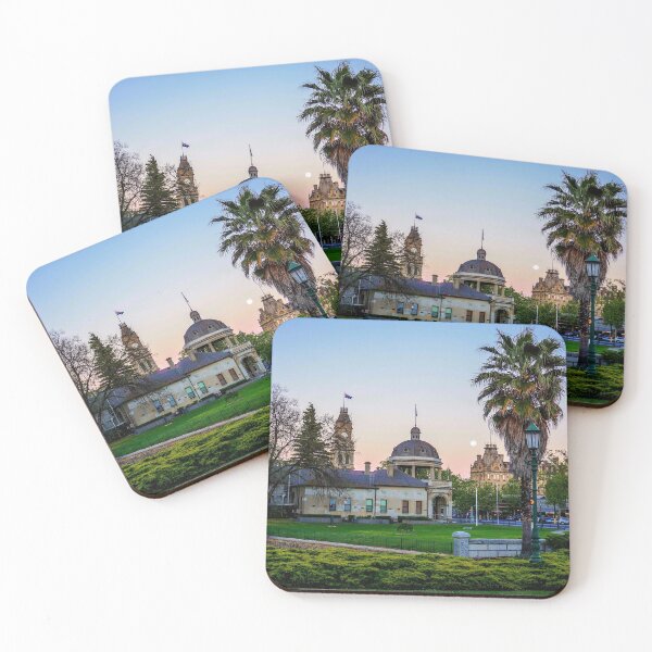 Item preview, Moonrise Over the Bendigo CBD designed and sold by Steven Jodoin.