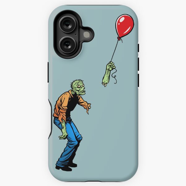 Artikel-Vorschau von Trauriger Zombie mit Ballon, designt und verkauft von AngelRobot.