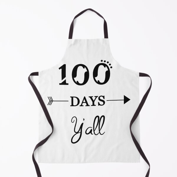 Item preview, 100 Days Y'all Teacher or Student 100th Day of school stickers designed and sold by Perlashop1.