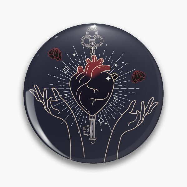 Hearts Club - Heart of Doubt Pin