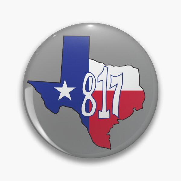 Item preview, Hand Drawn Texas Flag 817 Area Code designed and sold by itsrturn.