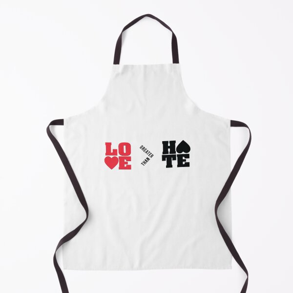 Item preview, Love Greater Than Hate - Love > Hate humor Gift designed and sold by ZETTIF ⭐⭐⭐⭐⭐.