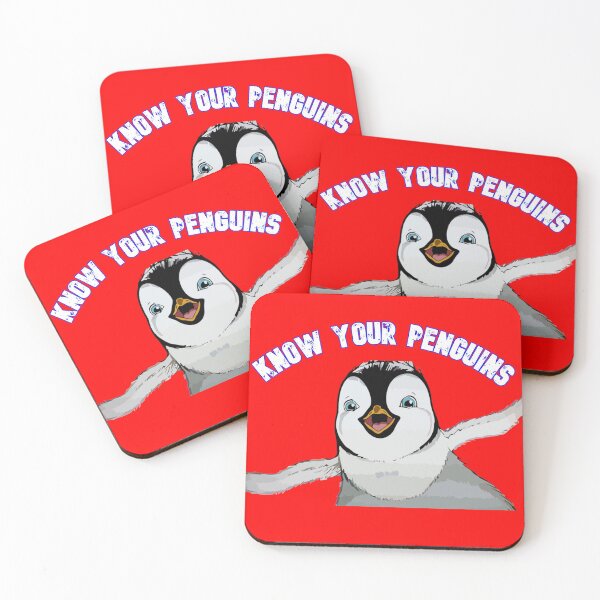 Item preview, know your penguins Transparent Sticker  designed and sold by CornerStore007.