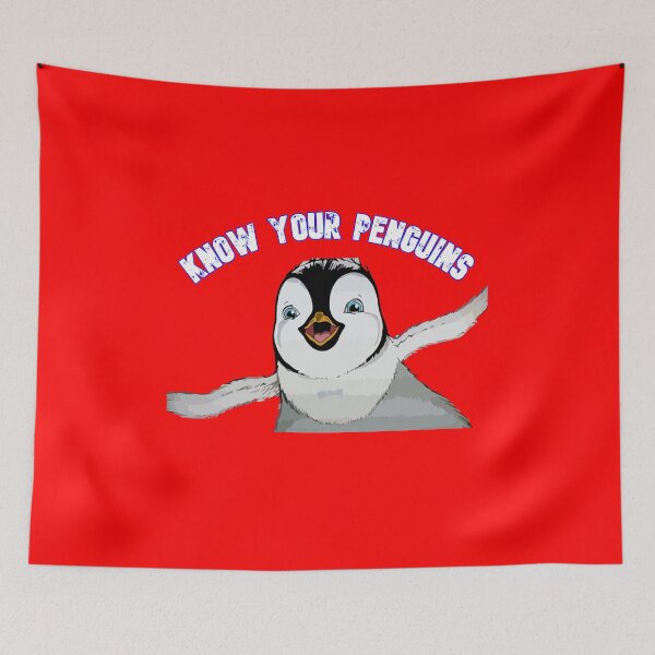 Item preview, know your penguins Transparent Sticker  designed and sold by CornerStore007.