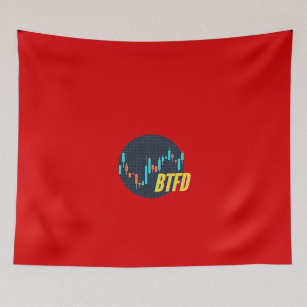 Item preview, BTFD Buy The Fucking Dip Wall Street Bets $GME GameStonk Meme Stock designed and sold by ravishdesigns.