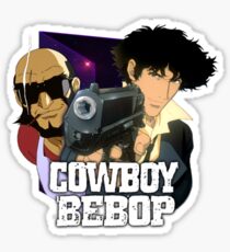 Spike Spiegel and Jet Black Sticker