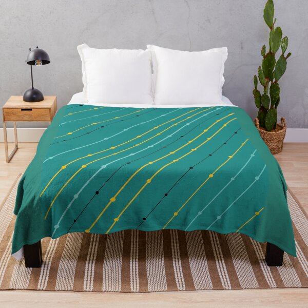 Item preview, Teal Gold Black Lines and Circles designed and sold by DesignsByMuriel.