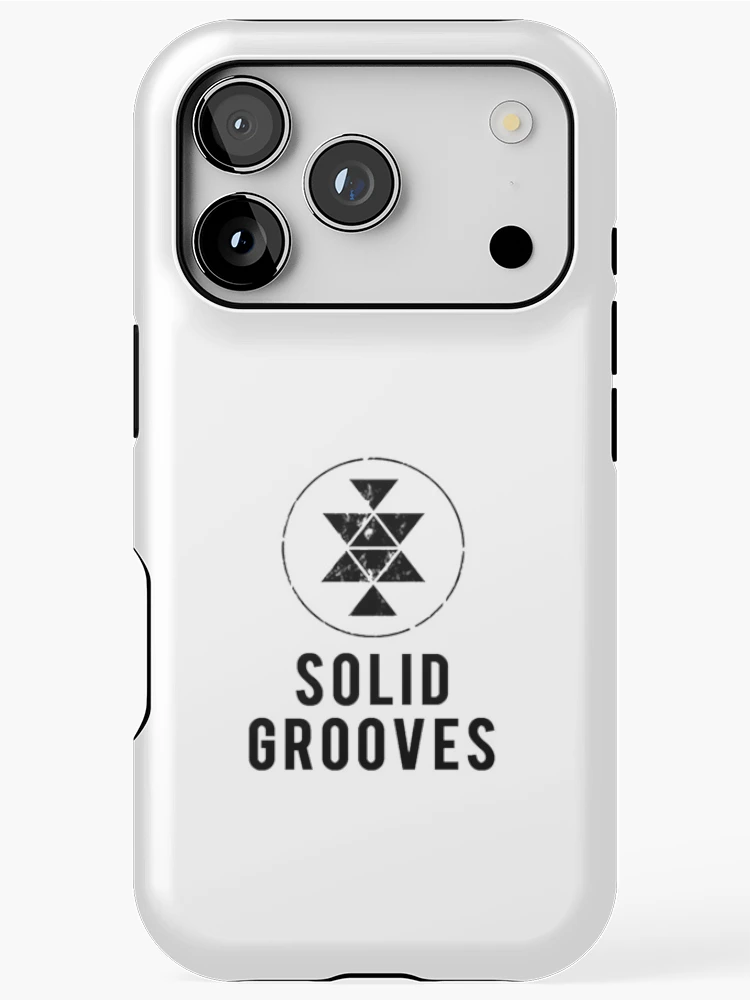 Thumbnail 1 of 4, iPhone Case, Solid Grooves designed and sold by RaveRevival.