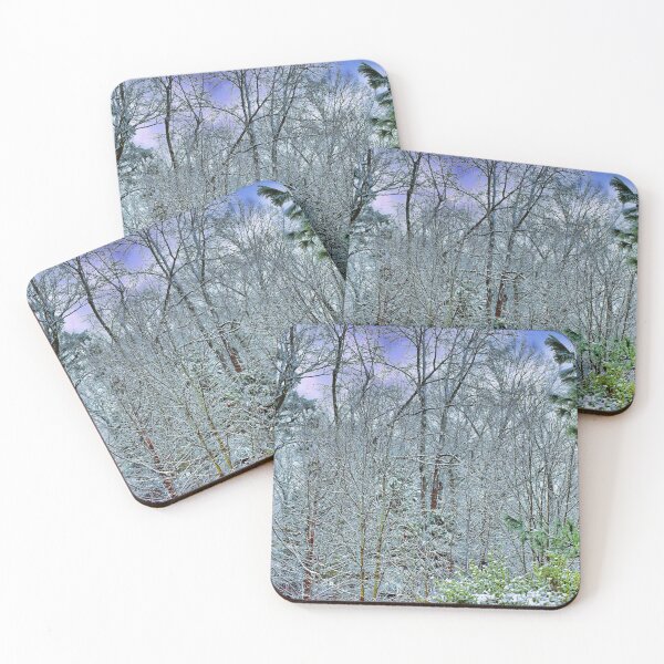 Item preview, Snow Covered Forest designed and sold by bertsworks300.