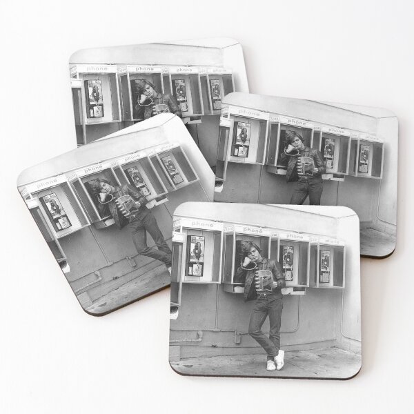Item preview, NYC Gay Hustler on the Telephone - circa 1980 designed and sold by IntersectPhoto.