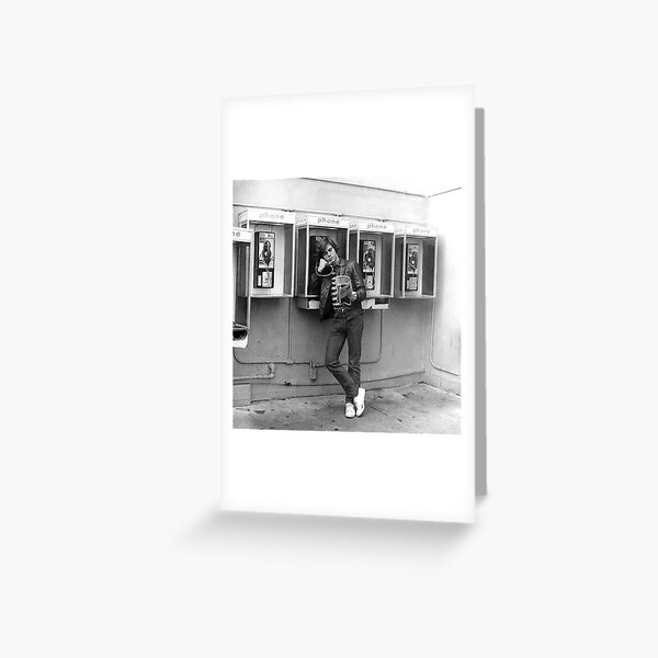 Item preview, NYC Gay Hustler on the Telephone - circa 1980 designed and sold by IntersectPhoto.