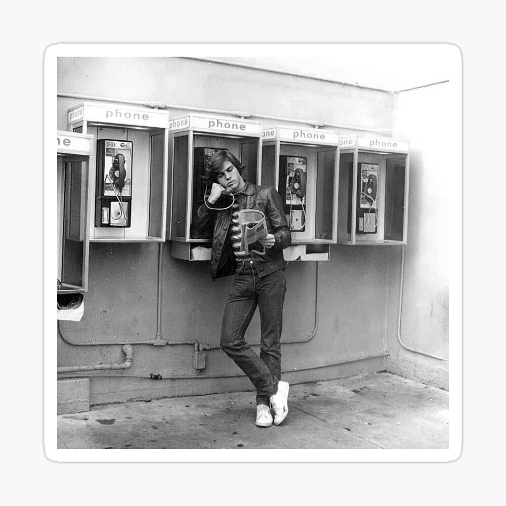 NYC Gay Hustler on the Telephone - circa 1980