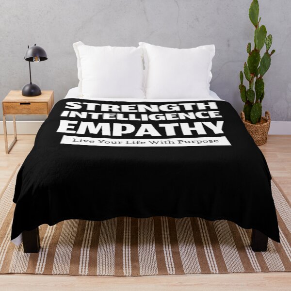Item preview, Strength Intelligence Empathy - Live Your Life With Purpose designed and sold by jtechlimitless.