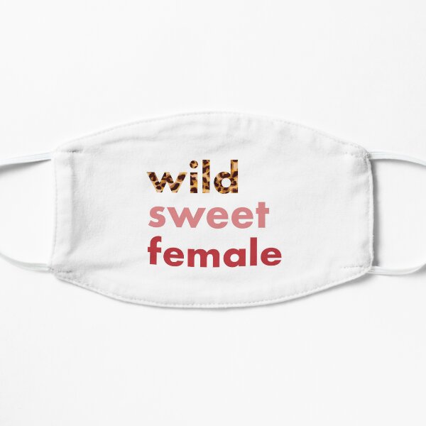 Design für Frauen mit Leoprint Flache Maske
