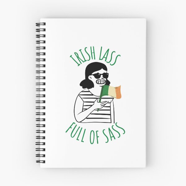 Item preview, Irish Lass Full Of Sass designed and sold by charsquared.