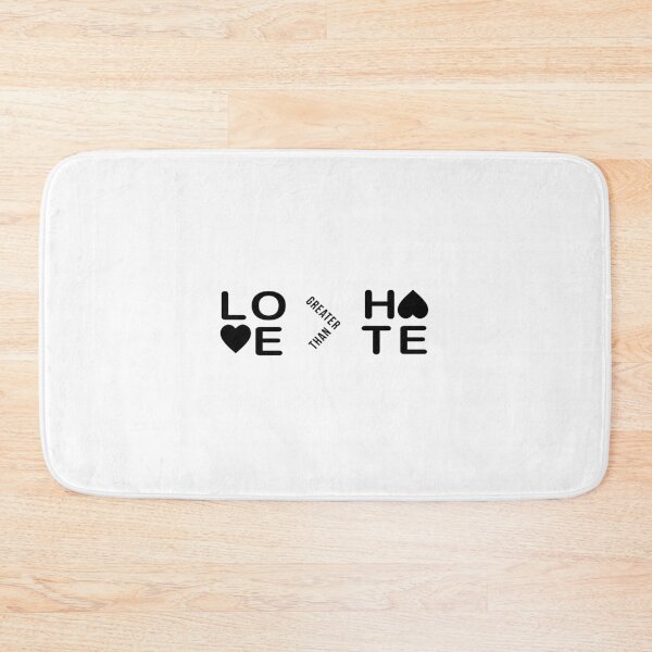Item preview, Love Greater Than Hate - Love life Gift designed and sold by ZETTIF ⭐⭐⭐⭐⭐.