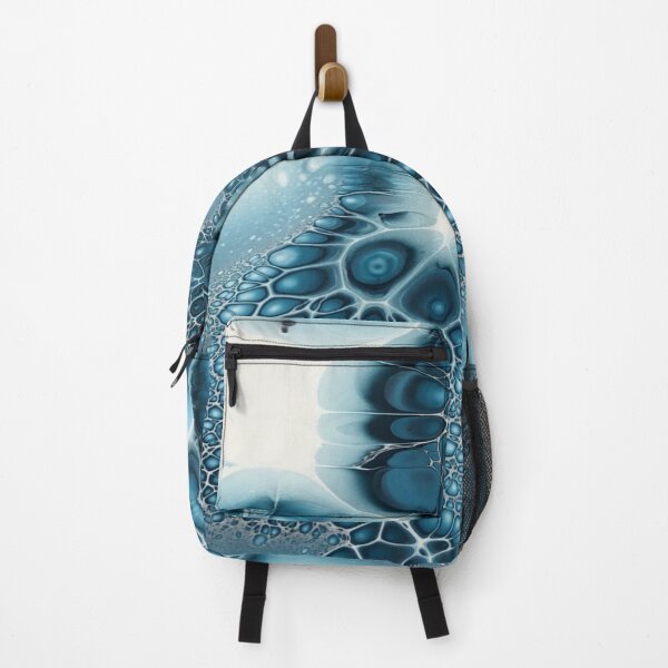 Item preview, Calming Blue Pool - Fluid Art Pour designed and sold by Rachel Pile.