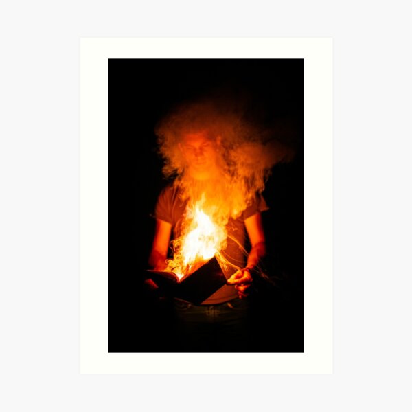 Beware Art Print