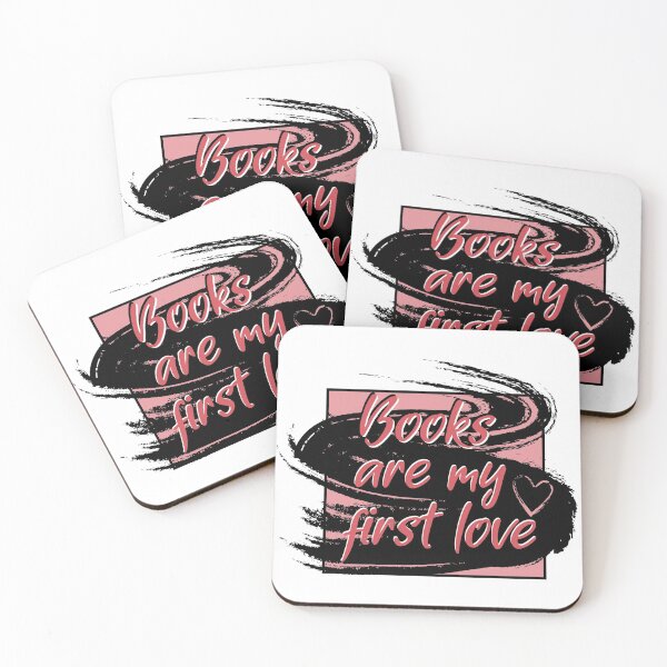 Item preview, Books Are My First Love  designed and sold by VikiQuick.
