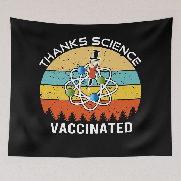 Item preview,  Thanks Science Vaccinated designed and sold by osamamohamad.