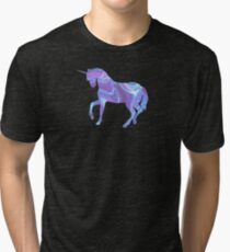 Gewelltes Holo Einhorn Vintage T-Shirt