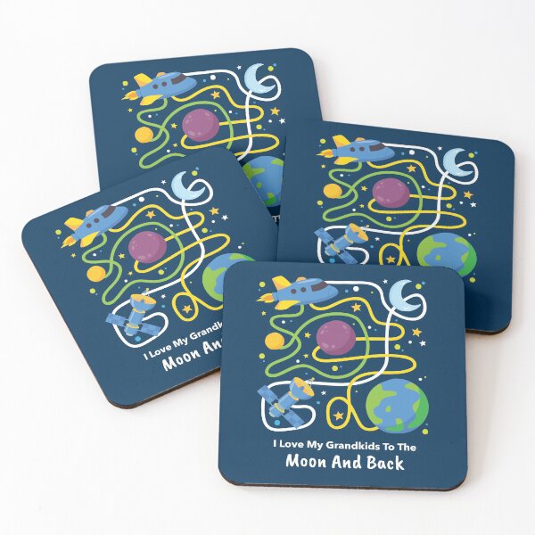 Item preview, Amo a mis nietos hasta la luna y de regreso designed and sold by KLINESTORE.
