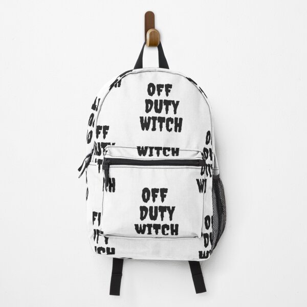 Item preview, Off Duty Witch Large Horror Spooky Font Block Print Design designed and sold by LittleIconShop.