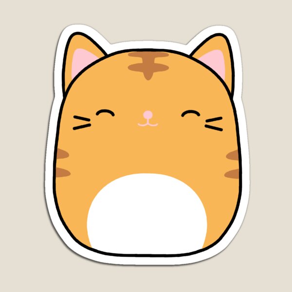 orange tabby cat squishmallow