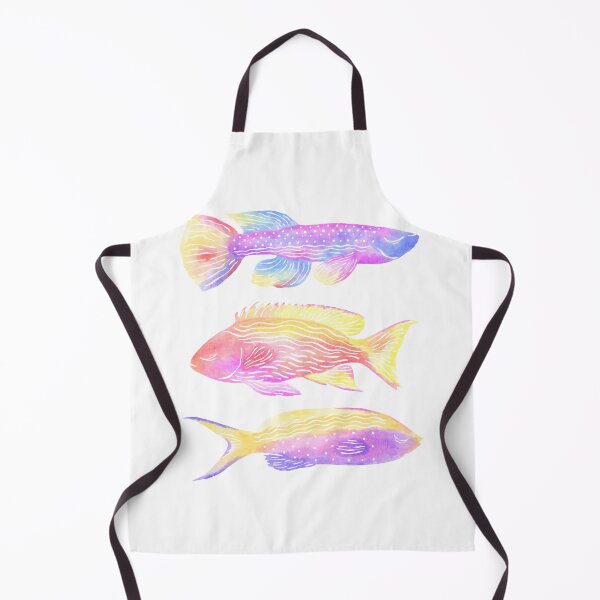 Item preview, water colour fish designed and sold by Jnwodo.