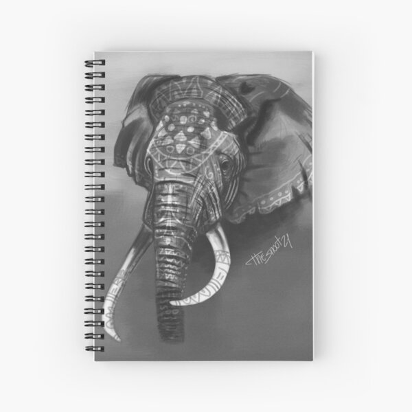 Spiralblocke Stammes Elefant Redbubble