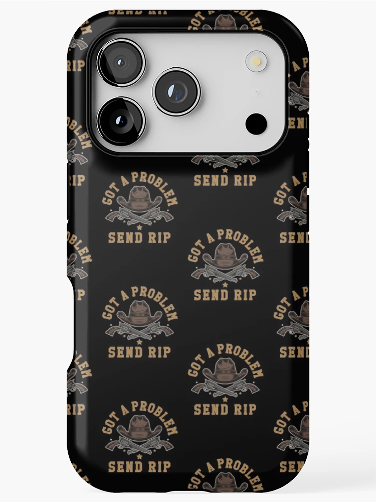 Thumbnail 1 of 4, iPhone Case, Got A Problem Send Rip designed and sold by KMIKBAL7.