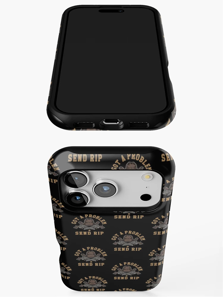 Thumbnail 3 of 4, iPhone Case, Got A Problem Send Rip designed and sold by KMIKBAL7.