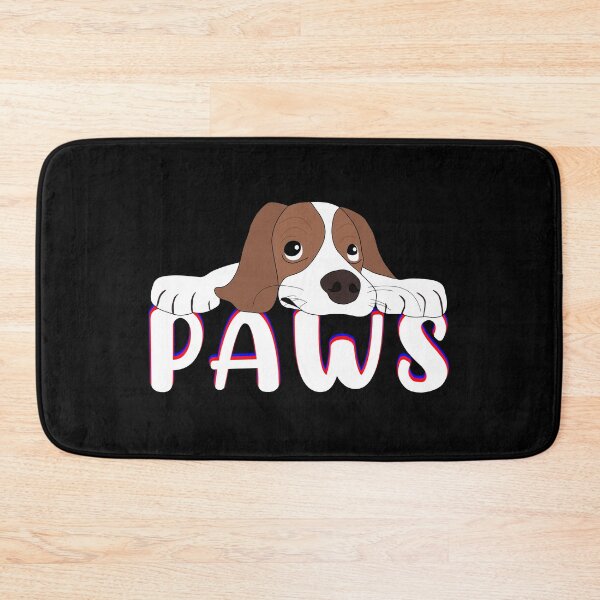 Item preview, Cute Little Puppy Lying On The Floor Paws designed and sold by Paulina Vanlife.