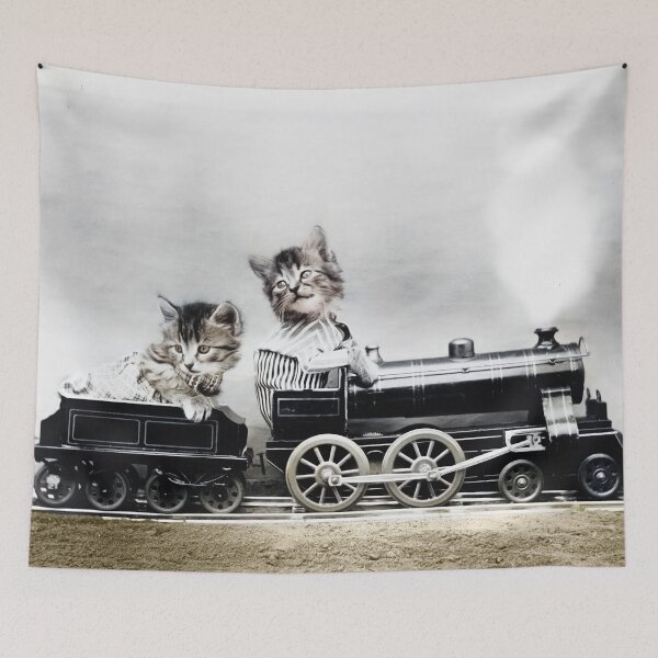 Item preview, Kittens On The Train designed and sold by billduncan.