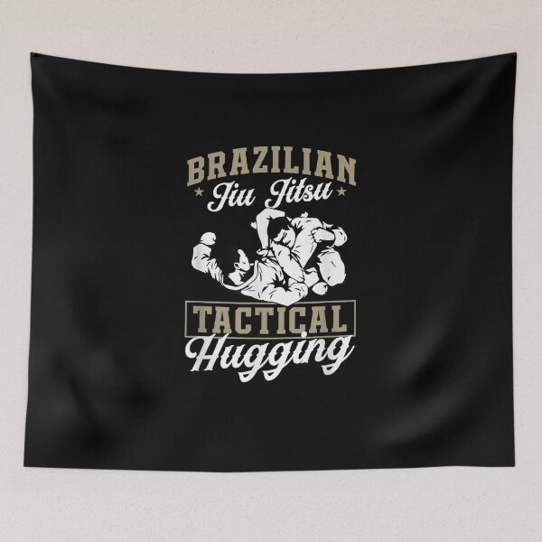 Item preview, Funny Brazilian Jiu Jitsu "Brazilian Tactical Hugging" designed and sold by ETIndustries.