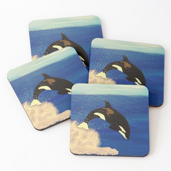Item preview, Orca in the ocean  designed and sold by Suzgallery58.