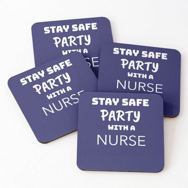 Item preview, STAY SAFE Party with a NURSE designed and sold by TAPDesigns.