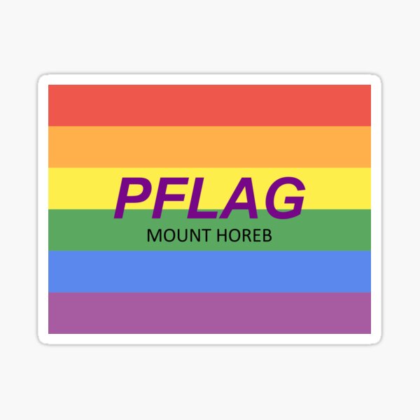 PFLAG MoHo Gay Pride Flag Sticker