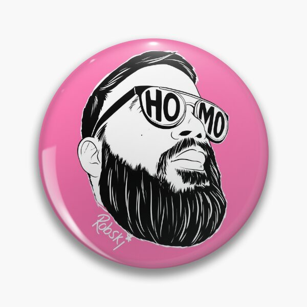 Item preview, KID FØSTER HOMO - black & white designed and sold by RobskiArt.